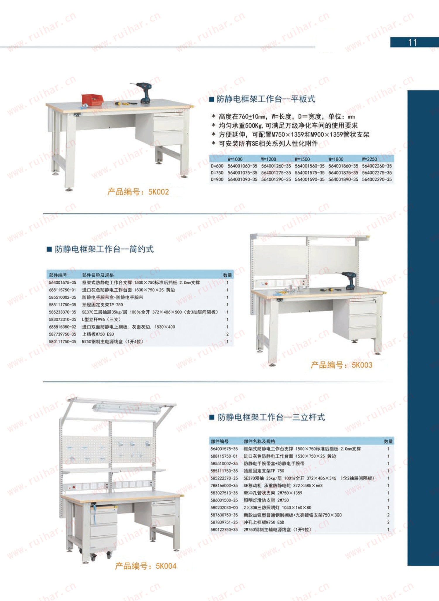 防靜電框架式雙層工作臺，SEG-05-A，SEG-05-B，SEG-05-C，SEG-05-D,森億